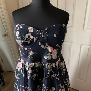 City Chic Aphrodite Floral Hi Lo Dress 